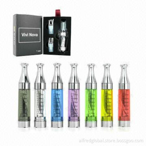 t8 Clearomizer with Metal Drip Tips